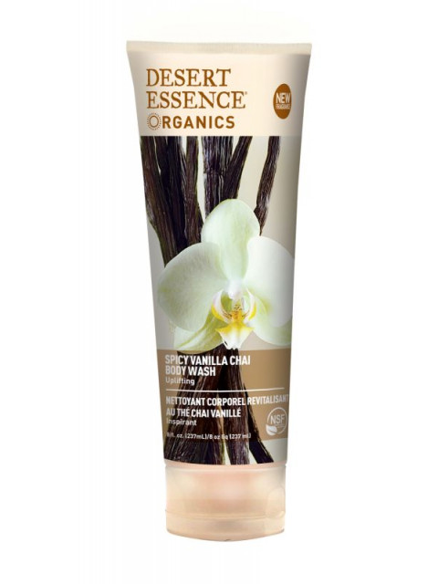 Desert Essence Sprchový gel vanilka 236 ml