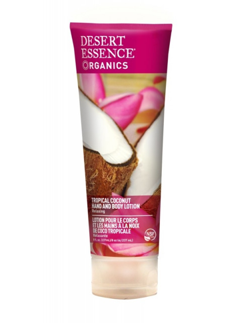 Desert Essence Tělové mléko exotický kokos 236 ml