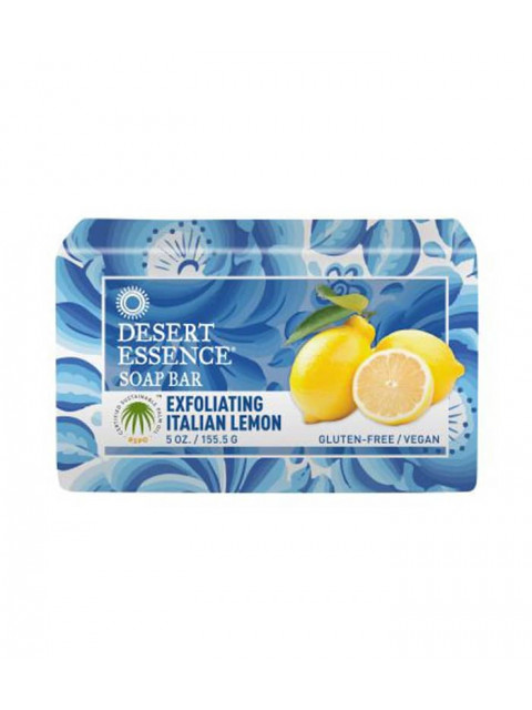 Desert Essence Peelingové tuhé mýdlo Citron