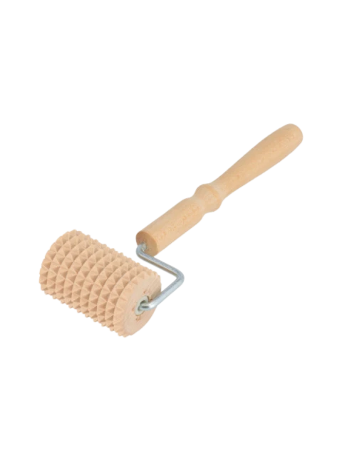 Dřevěný masážní ruční váleček