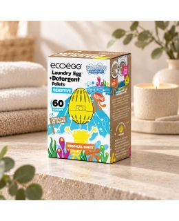 Ecoegg Prací vajíčko SpongeBob Sensitive s tropickou vůní – na 60 pracích cyklů