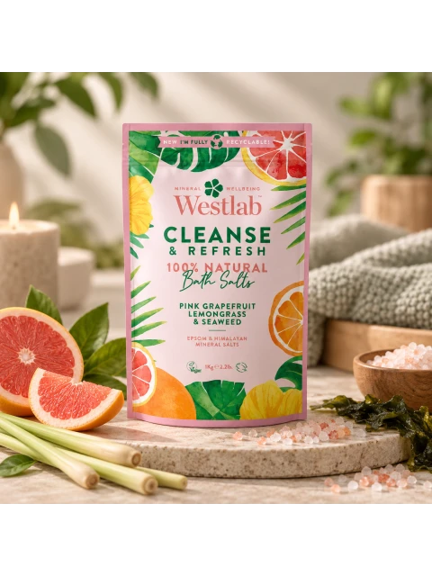 Westlab Epsomská koupelová sůl Cleanse, 1 kg