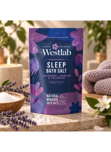 Westlab Epsomská koupelová sůl Sleep, 1 kg
