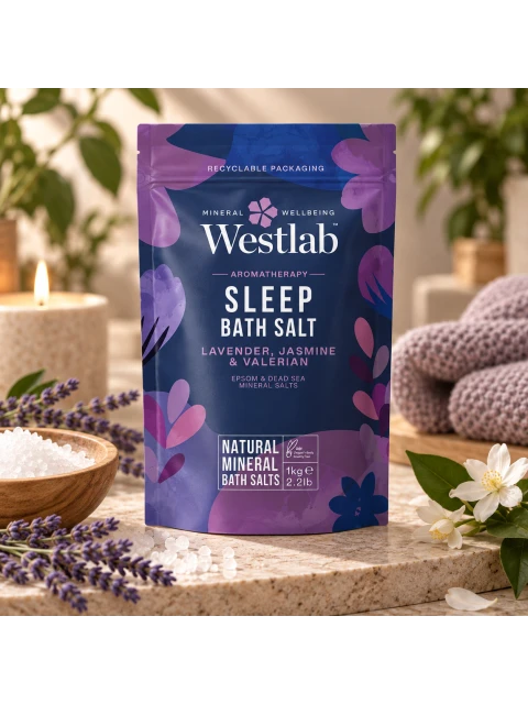 Westlab Epsomská koupelová sůl Sleep, 1 kg