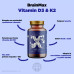 BrainMax Vitamin D3 & K2, 5000 IU / K2 jako MK7 150 mcg, 100 kapslí 