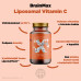 BrainMax Liposomal Vitamin C, Lipozomální Vitamín C, 500 mg, 60 rostlinných kapslí