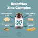 BrainMax Zinc Complex, Zinek, Selen, Měď a Kurkuma, 100 rostlinných kapslí