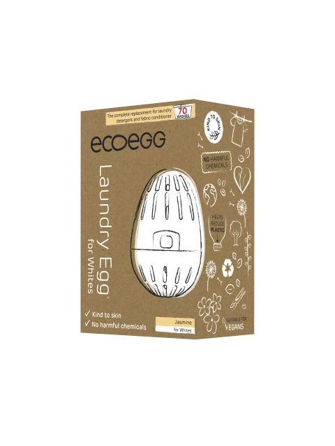 Ecoegg Prací vajíčko na bílé prádlo s vůní jasmínu - na 70 pracích cyklů 
