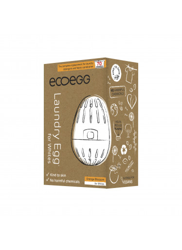 Ecoegg Prací vajíčko na bílé prádlo s vůní pomeranče - na 70 pracích cyklů