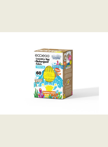 Ecoegg Prací vajíčko SpongeBob Sensitive s tropickou vůní – na 60 pracích cyklů