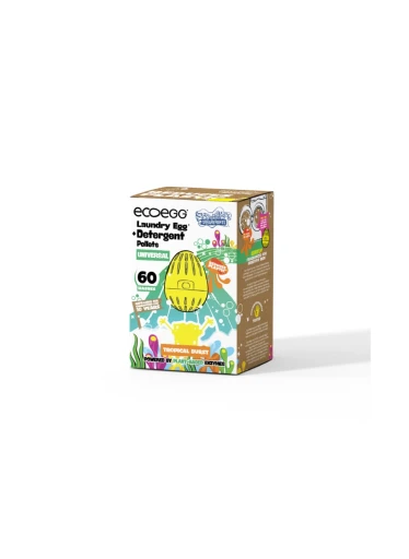 Ecoegg Prací vajíčko SpongeBob Universal s tropickou vůní – na 60 pracích cyklů