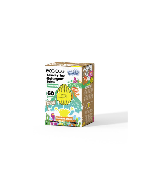 Ecoegg Prací vajíčko SpongeBob Universal s tropickou vůní – na 60 pracích cyklů