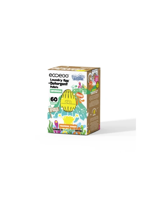 Ecoegg Prací vajíčko SpongeBob Universal s tropickou vůní – na 60 pracích cyklů