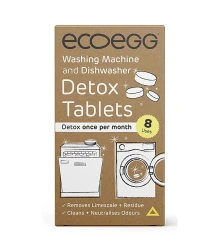 Ecoegg Detox čisticí tablety do pračky a myčky – 8 ks