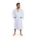 Pánský bavlněný župan model KIMONO s výšivkou 01 White