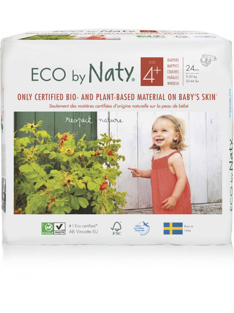 Naty Plenky Maxi+ 9-20 kg (24 ks)