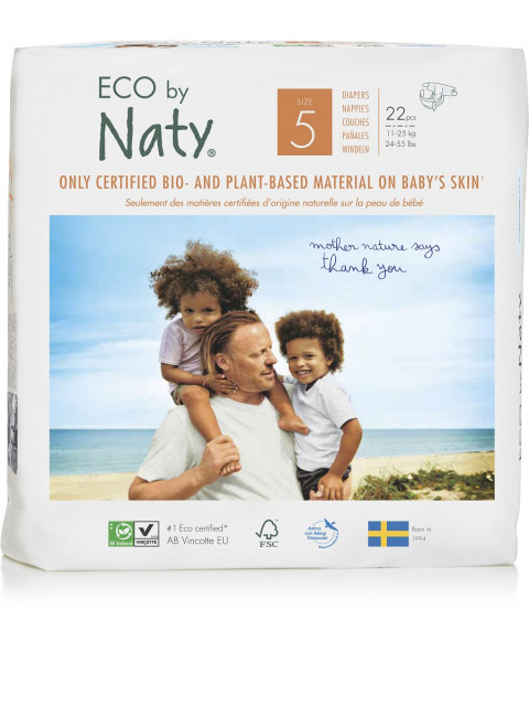 Naty Plenky Junior 11-25 kg (22 ks)