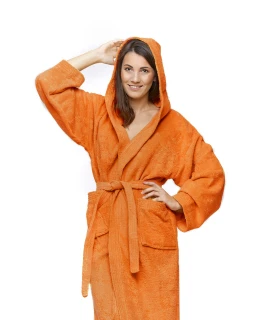 Dámský župan s výšivkou 22 Arancio