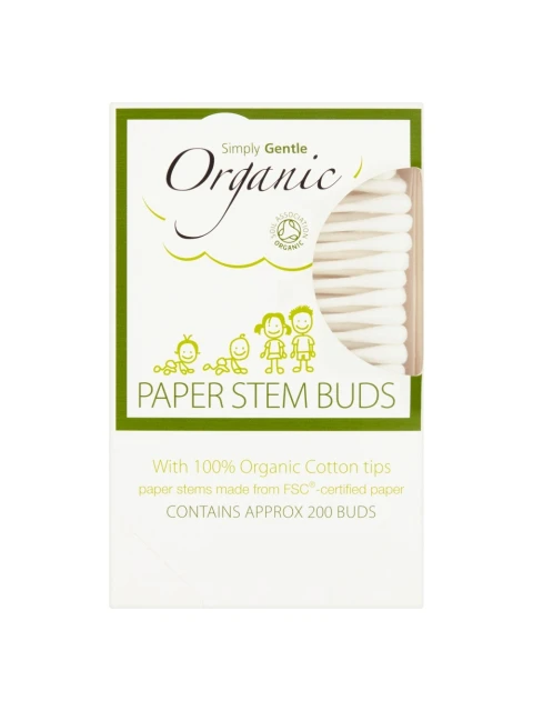 Simply Gentle Organické vatové tyčinky (200 ks)