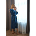 Dámský župan model KIMONO 03 Navy Blue