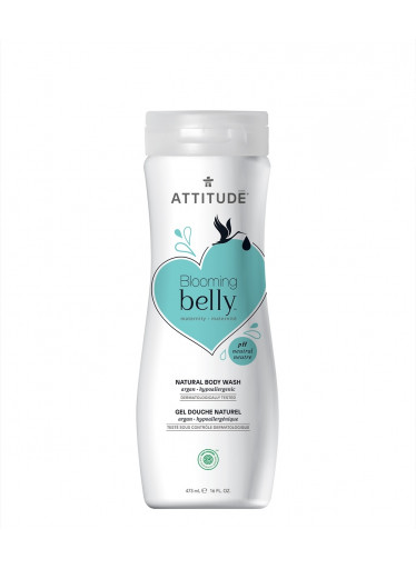 ATTITUDE Blooming Belly Přírodní tělové mýdlo nejen pro těhotné s arganem, 473 ml