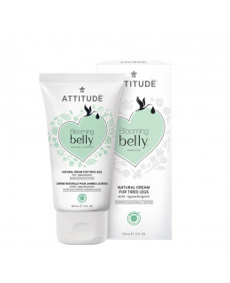 ATTITUDE Blooming Belly Přírodní krém na unavené nohy nejen pro těhotné s mátou, 150 ml 