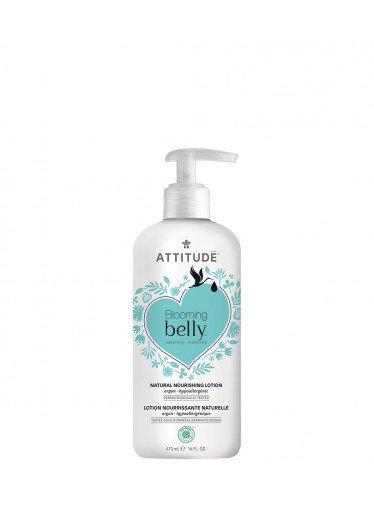 ATTITUDE Blooming Belly Přírodní vyživující tělové mléko nejen pro těhotné s arganem, 473 ml 