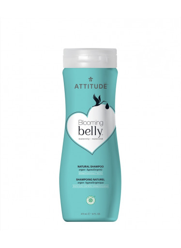 ATTITUDE Blooming Belly Přírodní šampón nejen pro těhotné s arganem, 473 ml