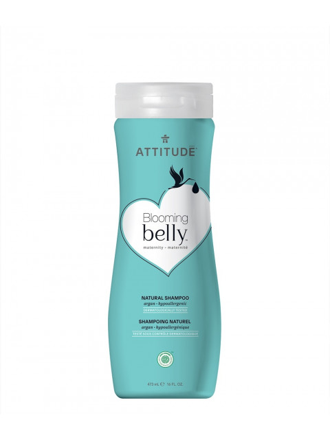 ATTITUDE Blooming Belly Přírodní šampón nejen pro těhotné s arganem, 473 ml
