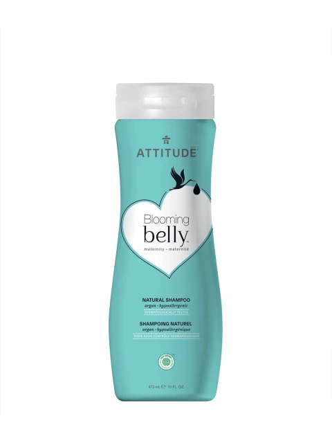 ATTITUDE Blooming Belly Přírodní šampón nejen pro těhotné s arganem, 473 ml