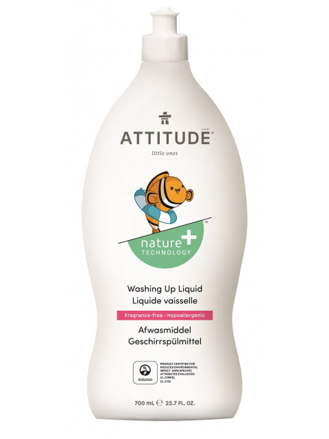 ATTITUDE Přípravek na mytí nádobí 700 ml