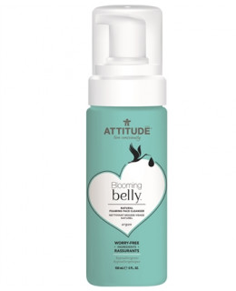 ATTITUDE Blooming Belly Přírodní pěnivý gel k čištění obličeje nejen pro těhotné s arganem, 150 ml