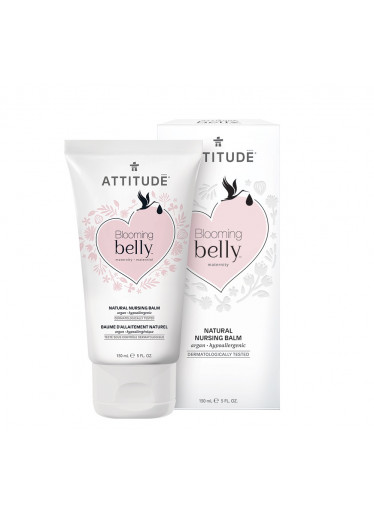 ATTITUDE Blooming Belly Přírodní krém na bradavky s arganem, 150 ml 