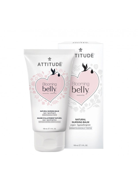 ATTITUDE Blooming Belly Přírodní krém na bradavky s arganem, 150 ml 