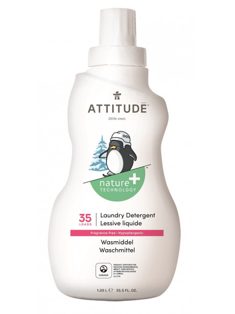 ATTITUDE Prací gel pro děti bez vůně 1050 ml (35 pracích dávek)