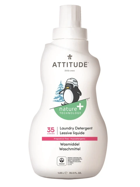 ATTITUDE Prací gel pro děti bez vůně 1050 ml (35 pracích dávek)
