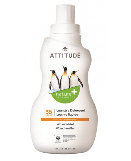 ATTITUDE Prací gel s vůní citronové kůry, 1050 ml (35 pracích dávek)