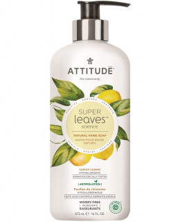ATTITUDE Super leaves Přírodní mýdlo na ruce s detoxikačním účinkem - citrusové listy, 473 ml