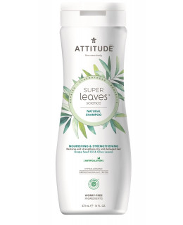 ATTITUDE Super leaves Přírodní šampón s detoxikačním účinkem, 473 ml - vyživující pro suché a poškozené vlasy