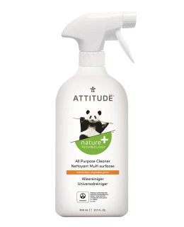 ATTITUDE Univerzální čistící prostředek s vůní citronové kůry s rozprašovačem, 800 ml
