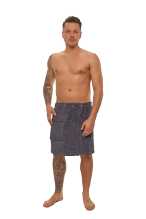 Pánský saunový kilt Dark Grey