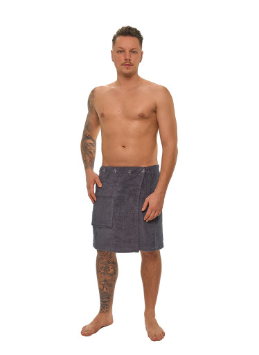 Pánský saunový kilt Dark Grey