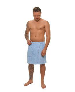 Pánský saunový kilt Light Blue