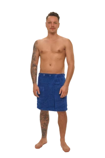 Pánský saunový kilt Navy Blue