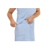 Sada Light Blue: župan KIMONO s výšivkou + dámský saunový kilt + osuška