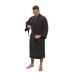 Pánský bavlněný župan model KIMONO 05 Black Chocolate