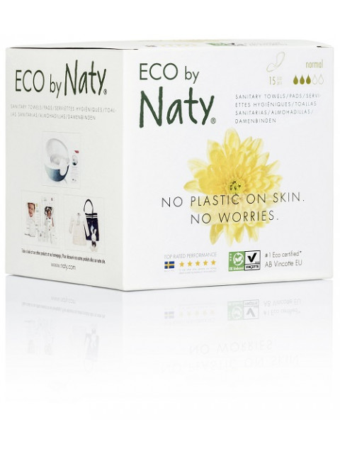 Naty Dámské ECO vložky - normal (14 ks)