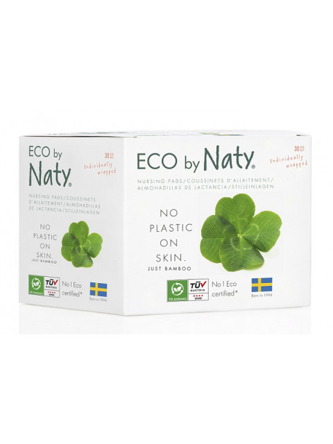 Naty ECO prsní vložky pro kojící ženy (30 ks)