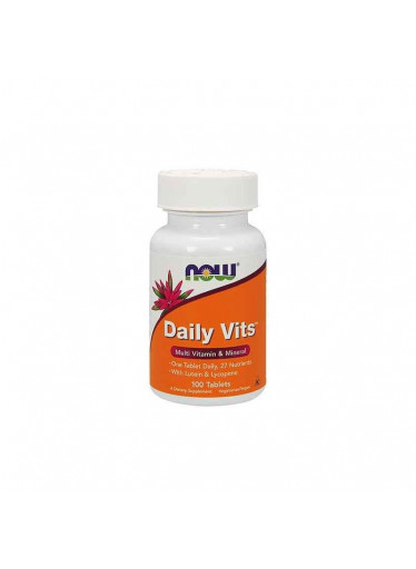 NOW Multi Vitamins Hi Quality, Daily Vits, 100 tablet