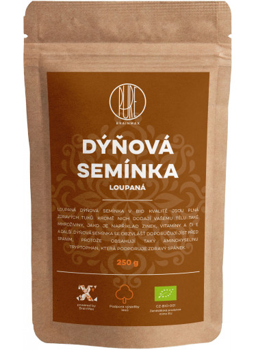 BrainMax Pure Dýňová semínka BIO, 250g